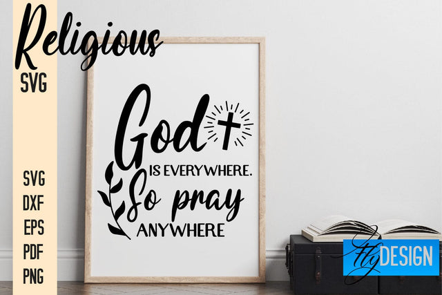 Religious SVG | Quotes Design SVG Fly Design 