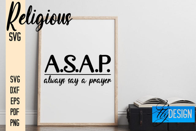 Religious SVG | Quotes Design SVG Fly Design 