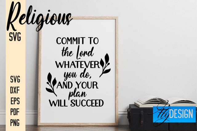 Religious SVG | Quotes Design SVG Fly Design 