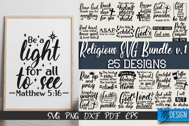 Religious SVG | Quotes Design SVG Fly Design 