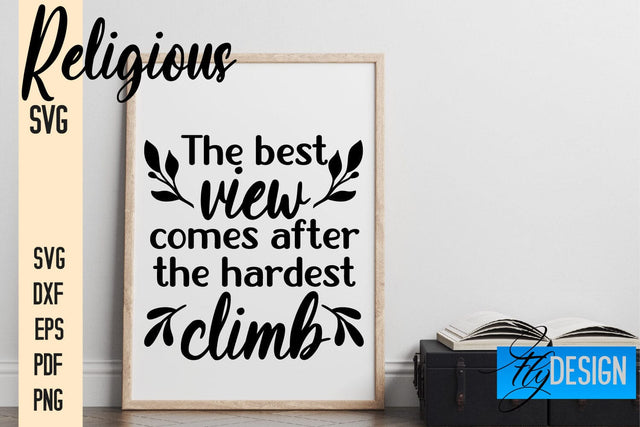 Religious SVG | Quotes Design SVG Fly Design 