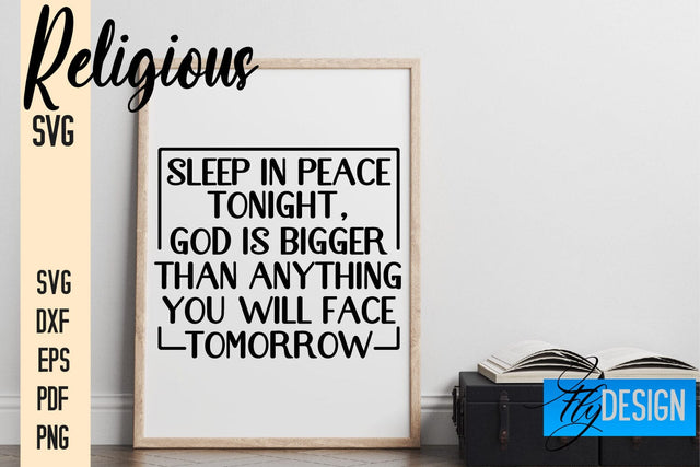 Religious SVG | Quotes Design SVG Fly Design 