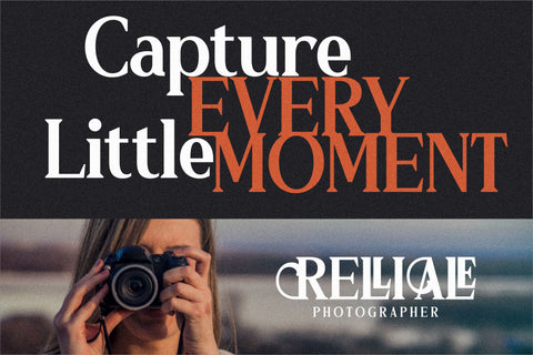 RELLIALE Font Letterena Studios 