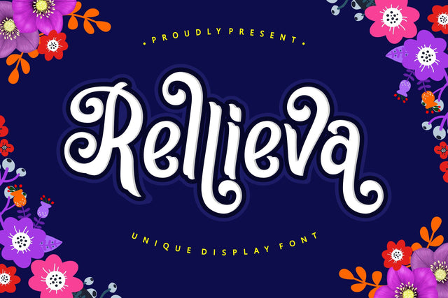 Rellieva Font Holydie Studio 
