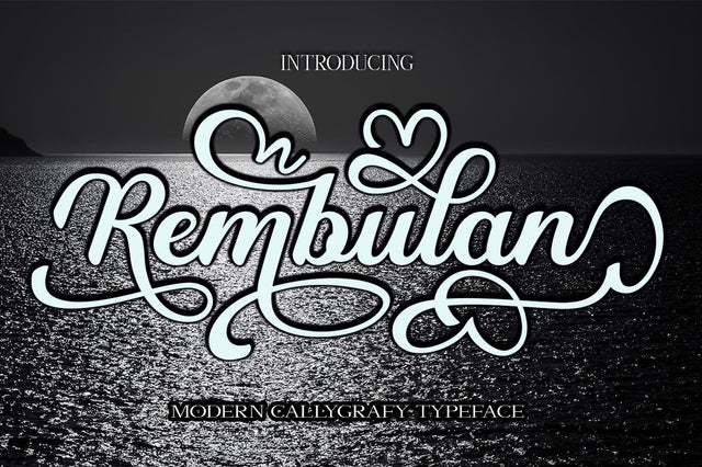 Rembulan Font arwah studio 