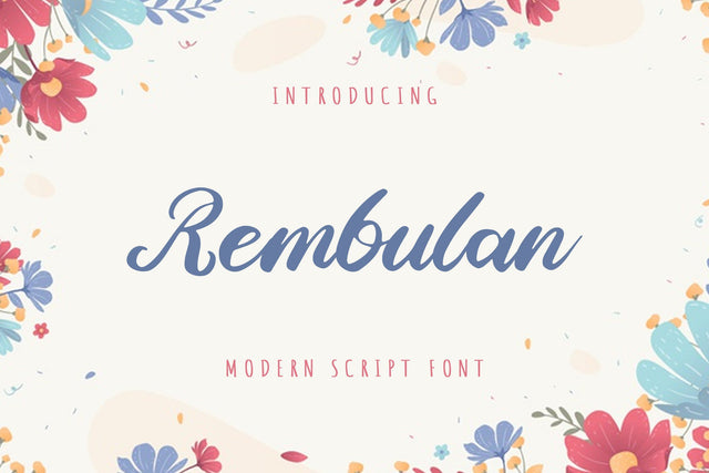 Rembulan Font dapiyupi store 