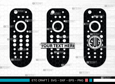 Remote Control Monogram, Remote Control Silhouette, Remote Svg, Tv Remote Svg, Controls Svg, Remote Button Svg, SB00083 SVG ETC Craft 