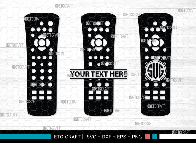 Remote Control Monogram, Remote Control Silhouette, Remote Svg, Tv Remote Svg, Controls Svg, Remote Button Svg, SB00083 SVG ETC Craft 