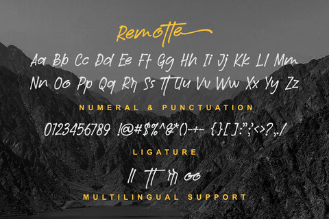 Remotte Font Dumadistyle 