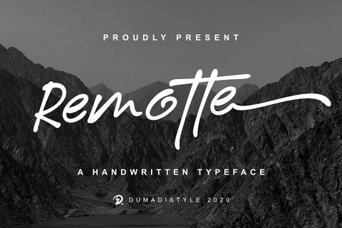 Remotte Font Dumadistyle 