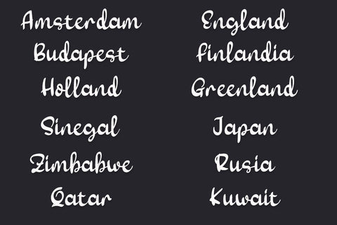 Renanty Font twinletter 