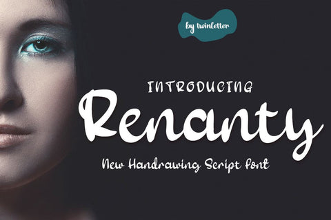 Renanty Font twinletter 