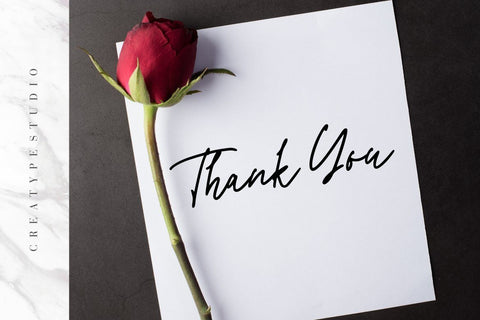 Renatta Signature Monoline Font Creatype Studio 