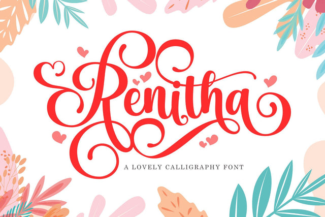 Renitha Font Holydie Studio 
