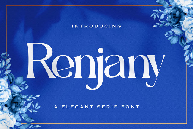 Renjany - Elegant Serif Font Font StringLabs 