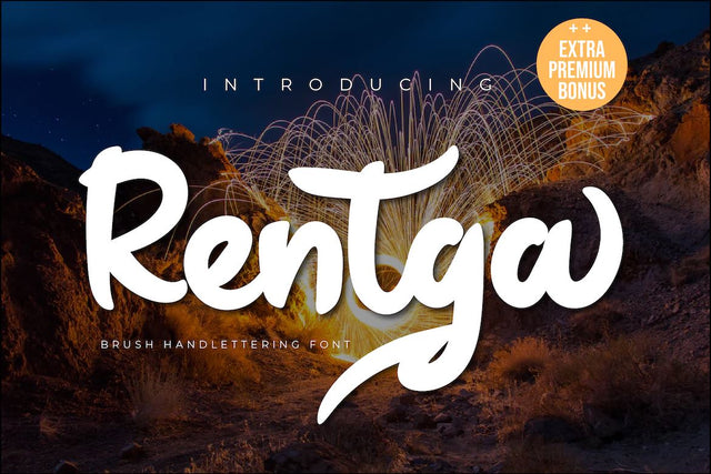 Rentga Font twinletter 