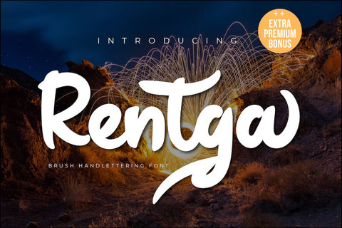 Rentga Font twinletter 