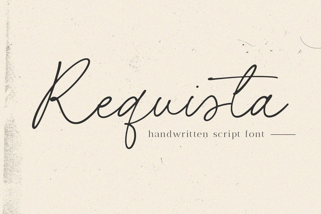 Requista Font Timur type 