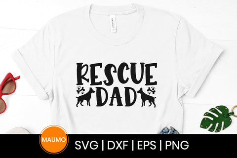 Rescue dad, pet svg quote SVG Maumo Designs 
