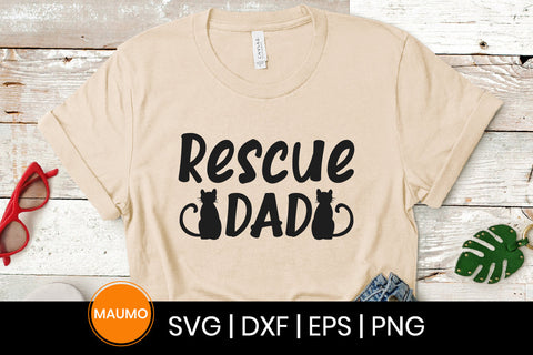 Rescue dad, pet svg quote SVG Maumo Designs 