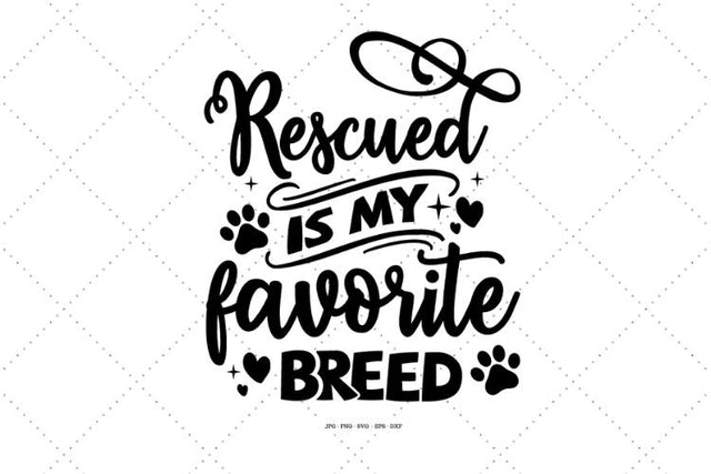Rescue Dog Gift, Dog Svg, Rescue Mom SVG SVG Digital Designer 