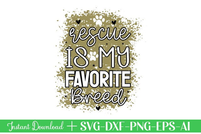 Rescue Is My Favorite Breed-01 SVG designmaster24 
