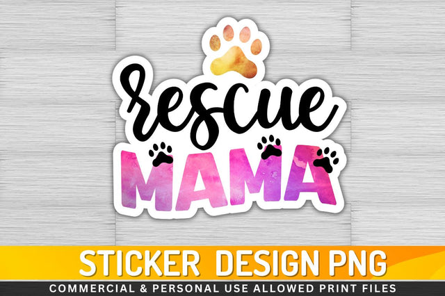 Rescue mama Sublimation PNG Sublimation Regulrcrative 