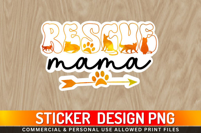 Rescue mama Sublimation PNG Sublimation Regulrcrative 