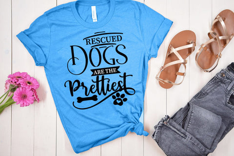 Rescued Dogs SVG I Pet SVG I Pet Quotes SVG I Cut Files SVG Happy Printables Club 