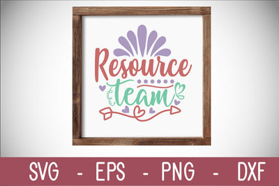 resource team SVG cut file SVG Svgcraft 