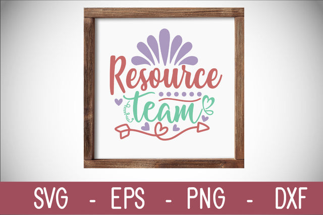 resource team SVG cut file SVG Svgcraft 