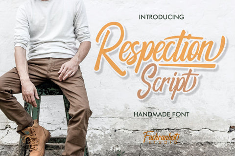 Respection Script Font Fachranheit Studio 