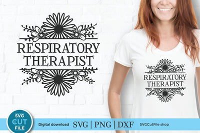 Respiratory therapist svg, RT sublimation svg, breath svg, RRT svg, CRT svg, respiratory therapy svg, lungs svg, lung cancer svg, lung svg SVG SVG Cut File 
