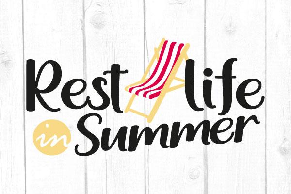 Rest Life in Summer Svg SVG cricutfilesmg 