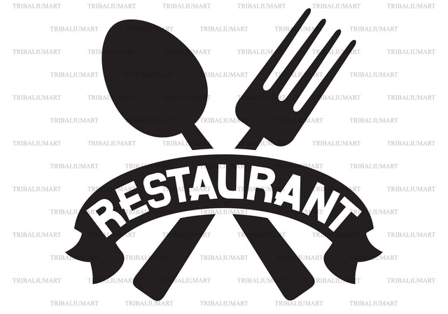 Restaurant design SVG TribaliumArtSF 