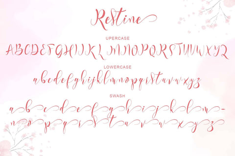 Restine Font Prasetya Letter 
