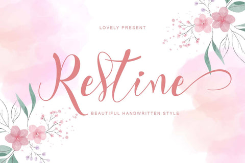 Restine Font Prasetya Letter 