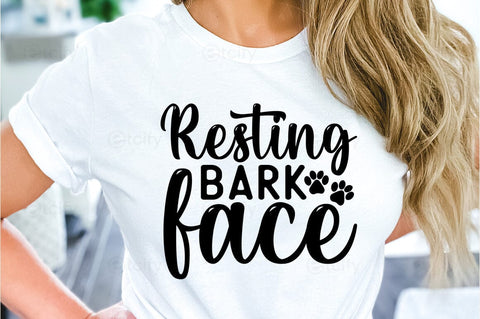 Resting bark face SVG SVG etcify 