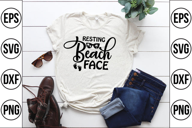 resting beach face svg SVG shah alam 