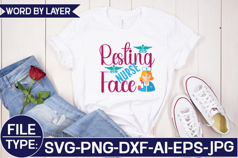 Resting Nurse Face SVG Cut File SVG Studio Innate 