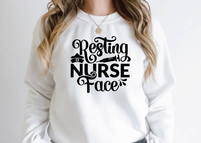 resting nurse face SVG farhad farhad 