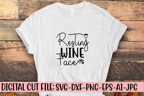 Resting Wine Face SVG Cut File SVG Syaman 
