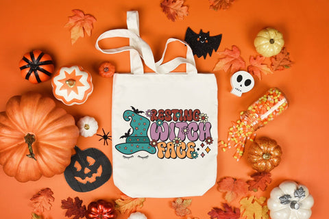 Resting Witch Face, Halloween Witch Sublimation Sublimation CraftLabSVG 