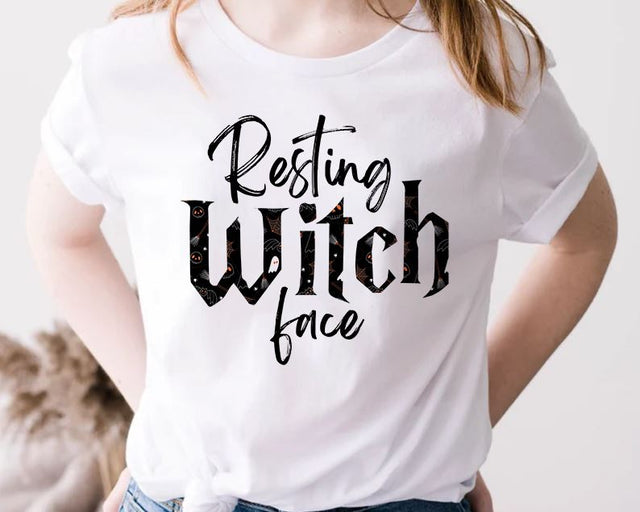 Resting Witch Face PNG Sublimation Design, Halloween Sublimation, Fall, Autumn, Halloween Png, Witch, Sublimation Design Sublimation iStyleDesign 