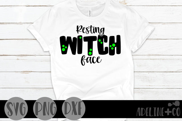 Resting witch face SVG Adeline&co 