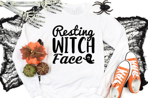Resting Witch Face SVG CraftlabSvg29 