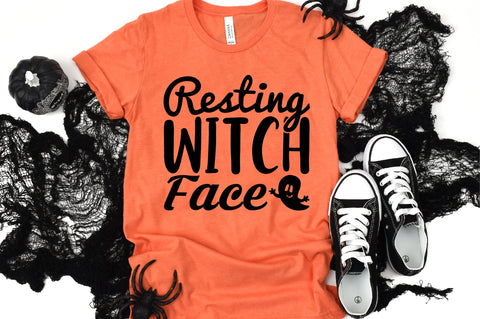 Resting Witch Face SVG CraftlabSvg29 