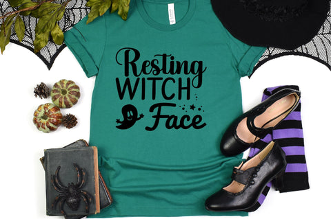 Resting Witch Face SVG CraftlabSvg29 