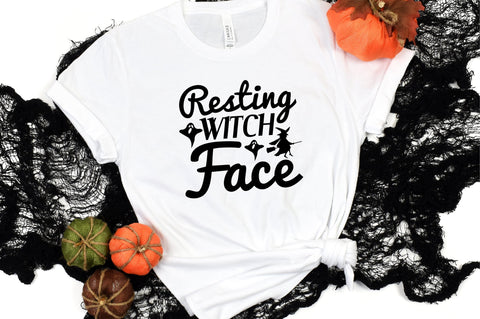 Resting Witch Face SVG CraftlabSvg29 