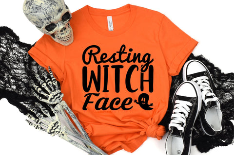 Resting Witch Face SVG CraftlabSvg29 